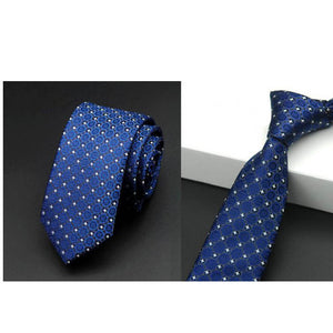 1200 Needles 6cm Man Fashion Dot Neckties