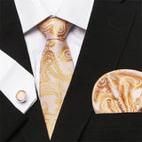 Mens Tie Skinny Blue palid 100% Silk Classic Jacquard