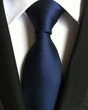 Fashion Striped Plaid Men's Red Blue Grey Classic Neck Ties