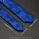 Waterproof Striped Plaid Neckties Jacquard Tie