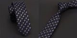 Waterproof Striped Plaid Neckties Jacquard Tie