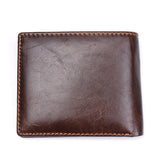 100% Genuine Leather Wallet Men Purses for men