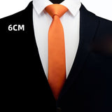 Men Solid Navy Blue Classic Ties for Bridegroom