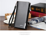 Men Wallets Classic Long Style Card Holder Male Purse