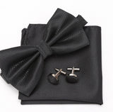 Bowtie Set Cufflinks Fashion Butterfly