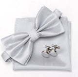 Bowtie Set Cufflinks Fashion Butterfly