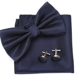 Bowtie Set Cufflinks Fashion Butterfly