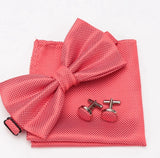 Bowtie Set Cufflinks Fashion Butterfly