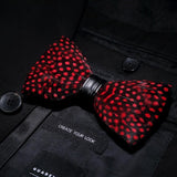 Feather Bow Ties Men's Fashion Peacock Feather