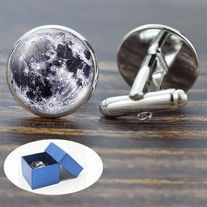 Solar System Planet for Men Cufflinks Set