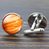 Solar System Planet for Men Cufflinks Set