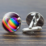 Solar System Planet for Men Cufflinks Set