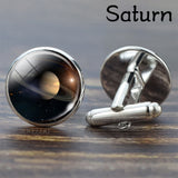 Solar System Planet for Men Cufflinks Set