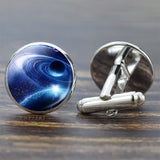 Solar System Planet for Men Cufflinks Set
