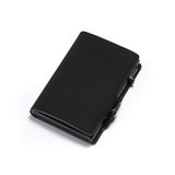 Card Holder PU Leather Card Wallet Men RFID Blocking Card Case