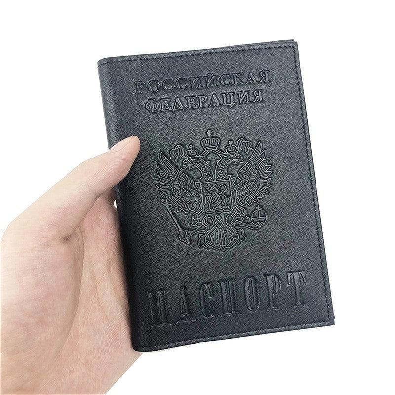 Men Passport Cover World Universal Travel Passport Holder
