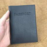 Men Passport Cover World Universal Travel Passport Holder