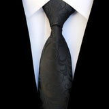 Classic Silk Men Tie Plaid Neck Ties 8cm Green Blue Ties