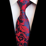 Classic Silk Men Tie Plaid Neck Ties 8cm Green Blue Ties