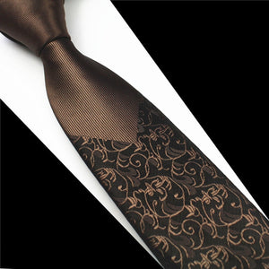 Skinny Mens Ties Luxury Man Floral Dot Neckties