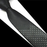 Skinny Mens Ties Luxury Man Floral Dot Neckties