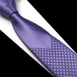 Skinny Mens Ties Luxury Man Floral Dot Neckties