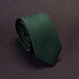 Men Solid Navy Blue Classic Ties for Bridegroom