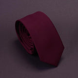 Men Solid Navy Blue Classic Ties for Bridegroom
