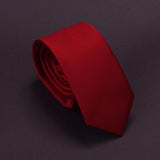 Men Solid Navy Blue Classic Ties for Bridegroom