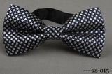 Men's Bow Tie Gold Paisley Bowtie Business Wedding Bowknot