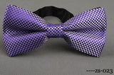 Men's Bow Tie Gold Paisley Bowtie Business Wedding Bowknot