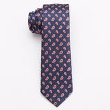 Style Neck Tie Men Skinny necktie wedding ties Polyester Black Dot
