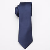 Style Neck Tie Men Skinny necktie wedding ties Polyester Black Dot