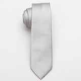 Style Neck Tie Men Skinny necktie wedding ties Polyester Black Dot