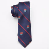 Style Neck Tie Men Skinny necktie wedding ties Polyester Black Dot
