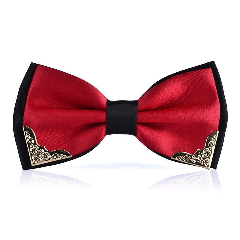 Fashion Metal Bow Ties for Men