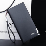 Men Wallets Classic Long Style Card Holder Male Purse