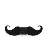 Neckties Handmade mustache Wooden bow tie men