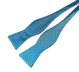Adjustable Self Bow Tie Men's 100% Silk Jacquard Woven