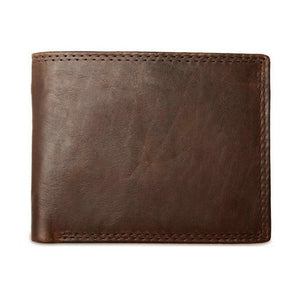 Leather Men Wallets with Coin Pocket Vintage Male