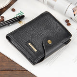Men's wallet ,Genuine leather qualitty guarantee purse