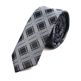 Men's casual slim ties Classic polyester woven Neckties
