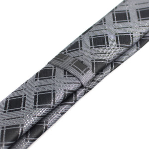Men's casual slim ties Classic polyester woven Neckties