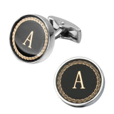 The English alphabet Cuff Links Men Shirt