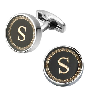 The English alphabet Cuff Links Men Shirt