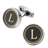 The English alphabet Cuff Links Men Shirt