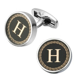 The English alphabet Cuff Links Men Shirt