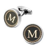The English alphabet Cuff Links Men Shirt