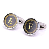 The English alphabet Cuff Links Men Shirt