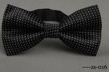 Men's Bow Tie Gold Paisley Bowtie Business Wedding Bowknot